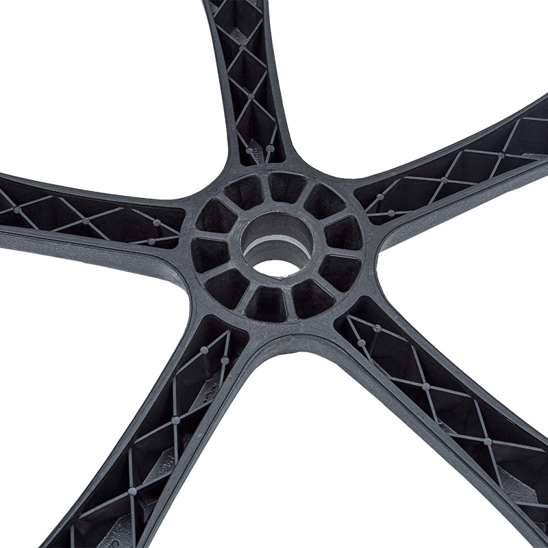 Nylonová noha židle z kůže PA-H (nylonová základna)